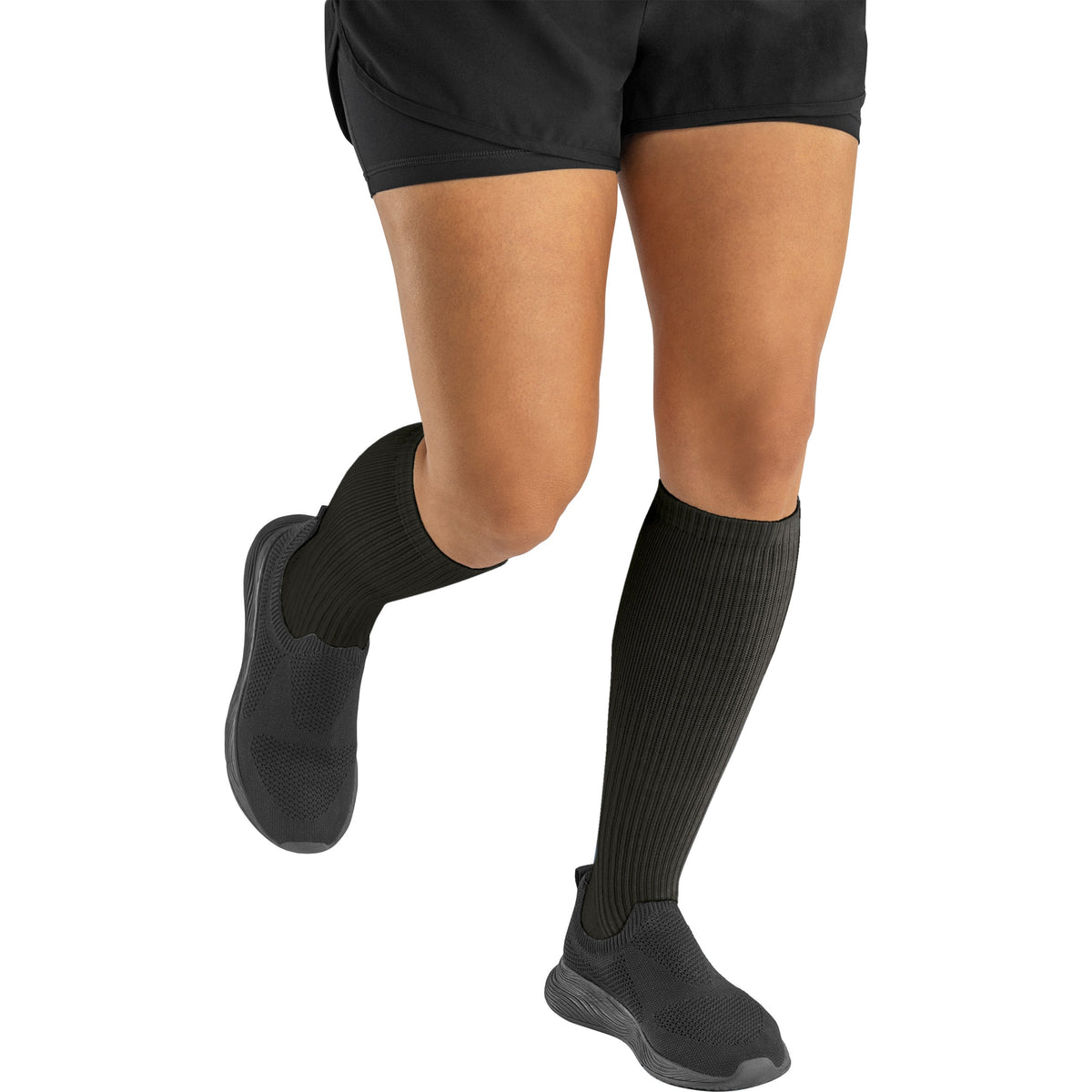 JOBST® ACTIVA Athletic Knee High, Black