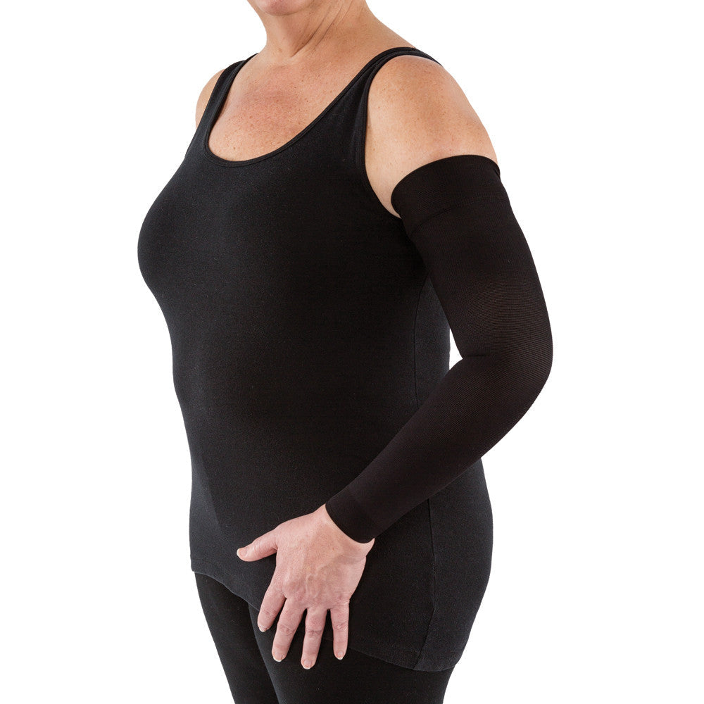 BSN Medical Jobst Bella Strong Arm Sleeve - 30-40 MmHg Compression, Long, Size 9, With Silicone Band