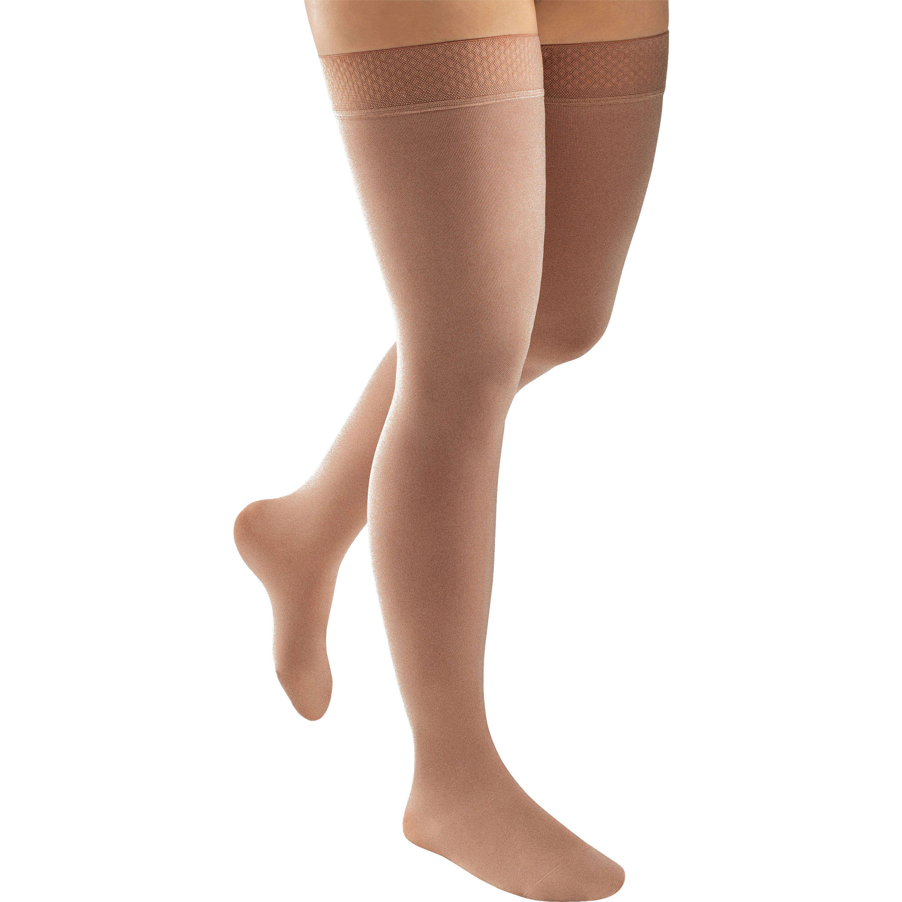 JOBST® ACTIVA Opaque Thigh High, Sun Bronze