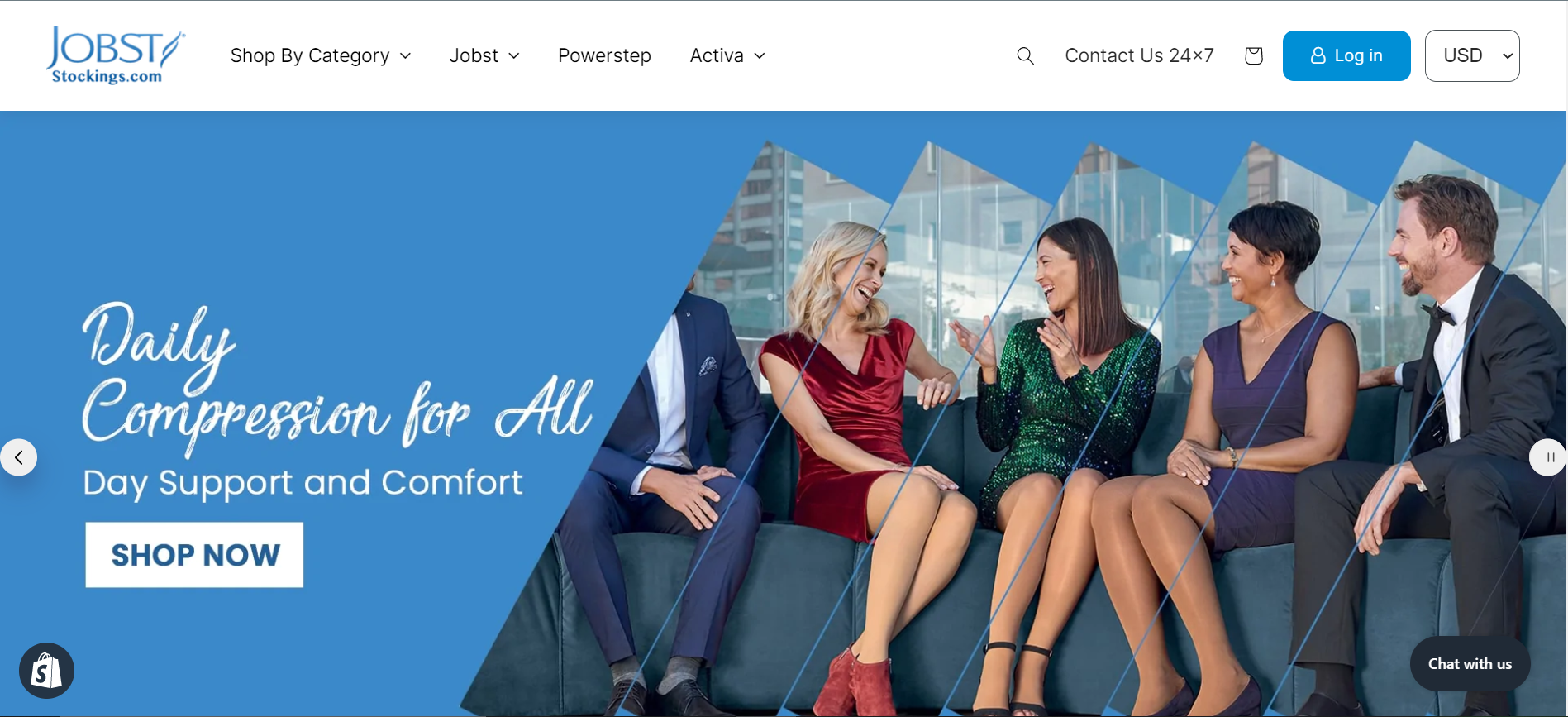 Compression Stockings, Compression Socks, & Support Hose From Jobs ...