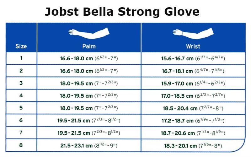 JOBST® Bella™ Strong Armsleeve 20-30 mmHg w/ Silicone Top Band