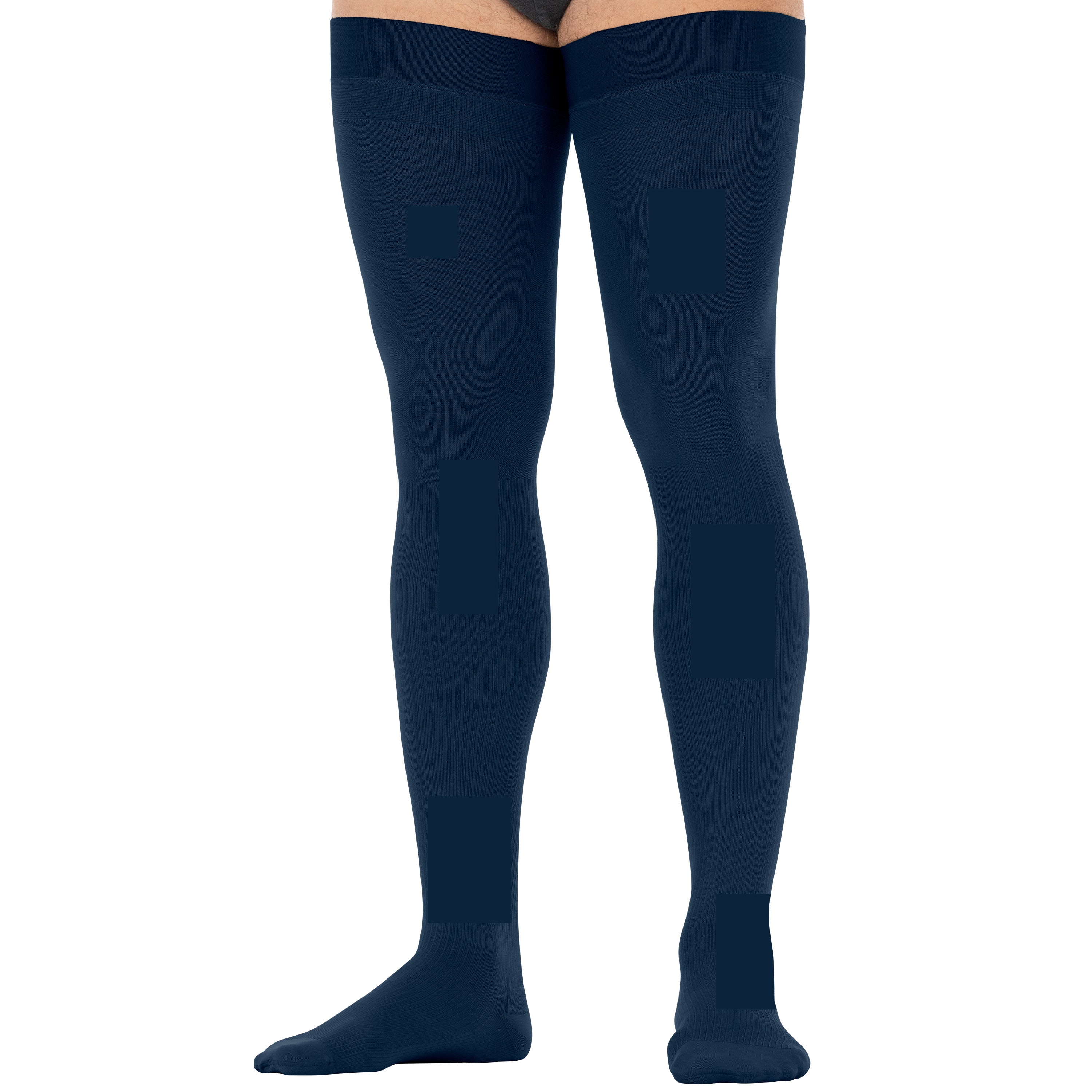 JOBST® forMen Thigh High w/ Micro Dotted Band 15-20 mmHg