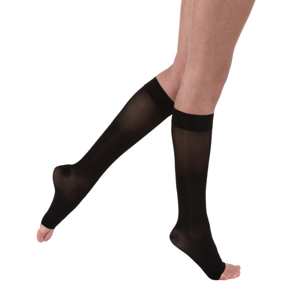 Ultra Sheer Open Toe Knee High 15-20mmHg - Jobst