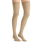 JOBST® Opaque Women's 15-20 mmHg Thigh High w/ Silicone Dotted Top Band, Natural
