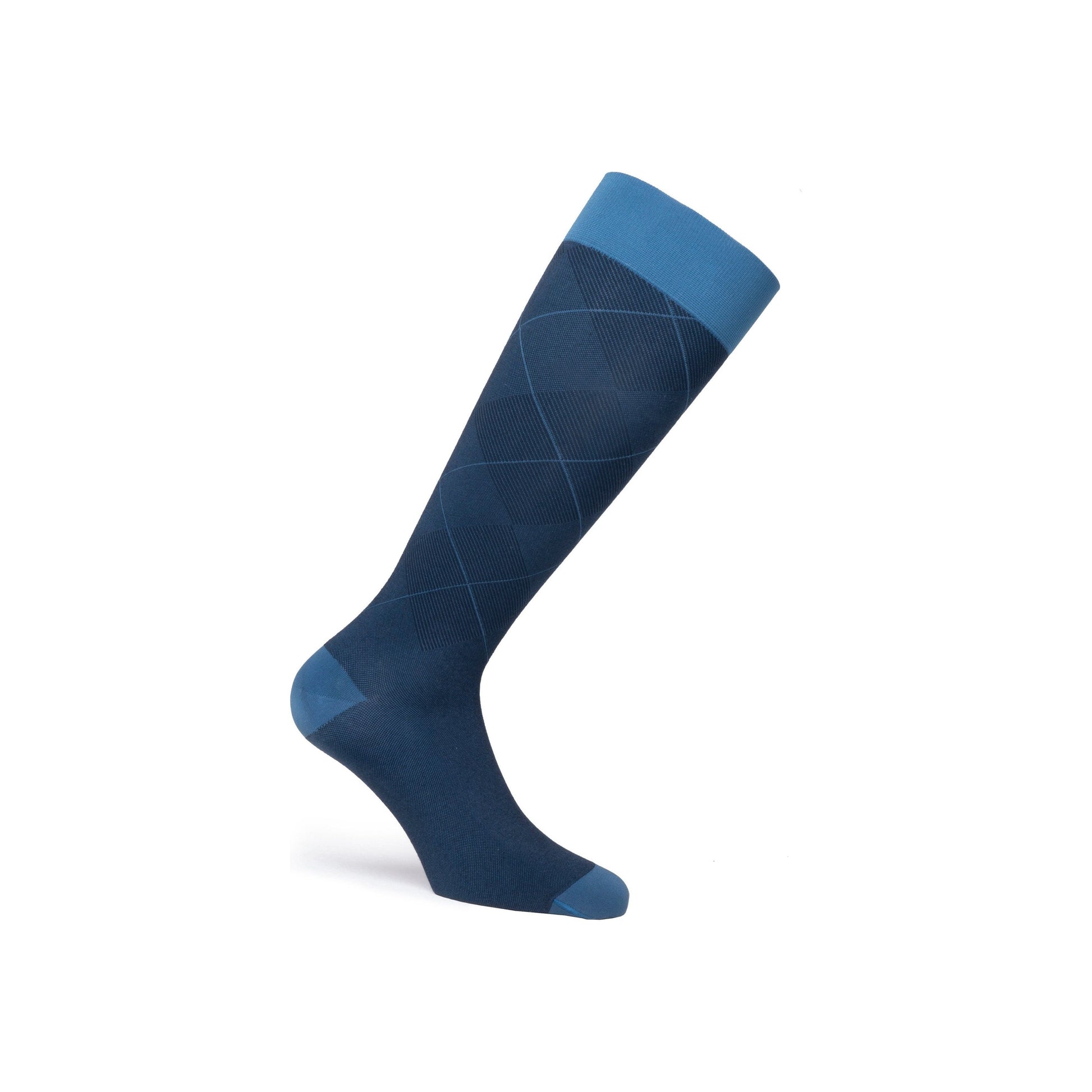 JOBST® Casual Pattern Knee High 30-40 mmHg, Ocean Blue